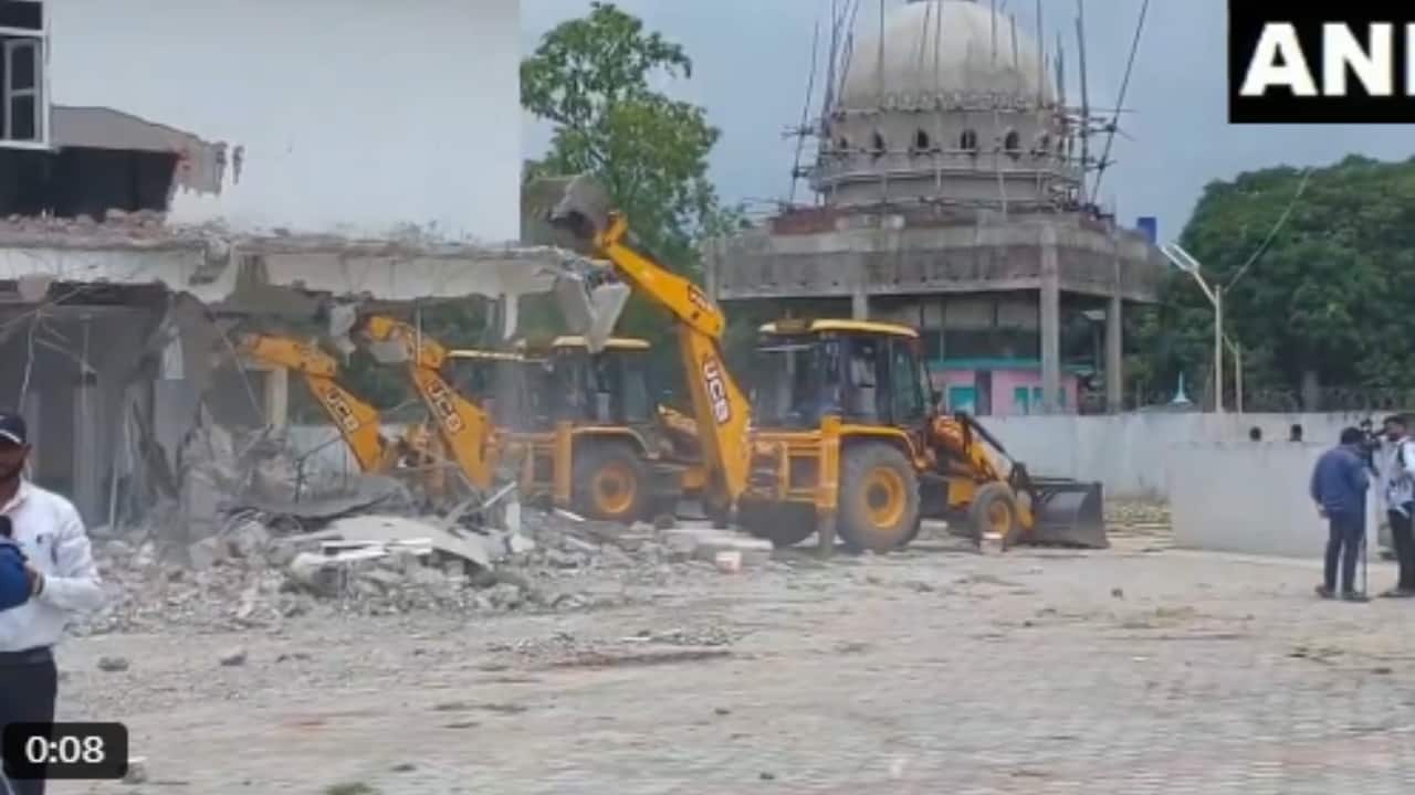 As a result, officials moved in with bulldozers and began demolishing the estate, The Times of India reported. (Photo: Twitter) As a result, officials moved in with bulldozers and began demolishing the estate, The Times of India reported. (Photo: Twitter)