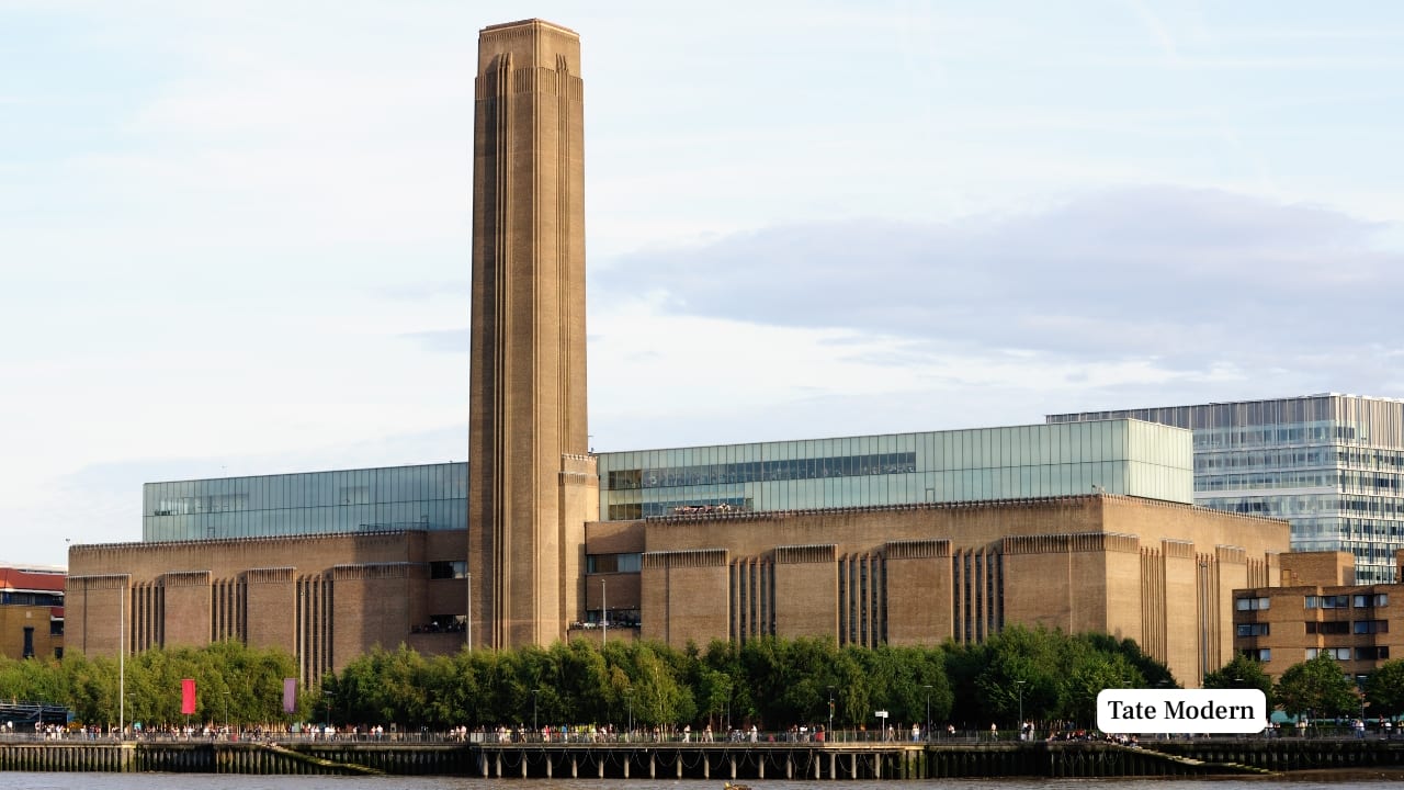 5. Tate Modern, London 2024 visitors: 4,603,025 Standing firm along the Thames in what was once a power station, Tate Modern delivers a different kind of cultural current—one that challenges, provokes, and redefines. With artists like Rothko, Bourgeois, and Ai Weiwei taking centre stage, the museum leads visitors through the turbulent energy of modern and contemporary art. In 2024, its sharp programming and free admission continued to draw record-breaking crowds. (Image: Canva)
