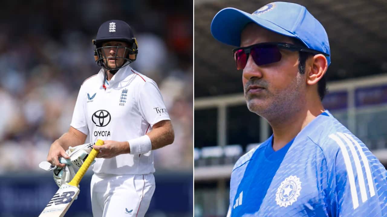 Gautam Gambhir loses it at Lord’s after Washington Sundar sends Joe Root’s stumps flying - VIDEO