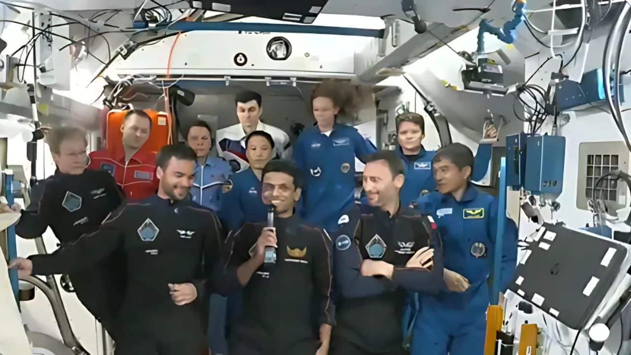 ‘Aaj ka Bharat bhi saare jahan se achha’: Astronaut Shubhanshu Shukla shares final speech before leaving ISS