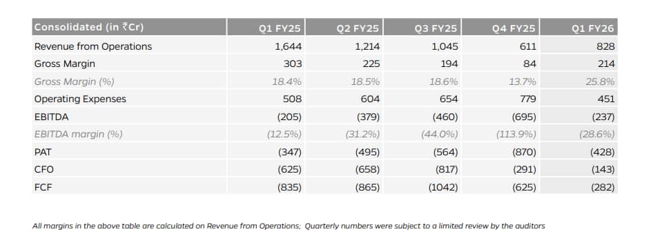 (Source: Ola Electric shareholders' letter)