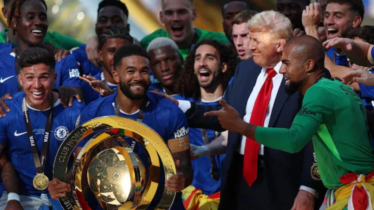 Chelsea win the expanded FIFA Club World Cup, beating PSG to become the first club to win all major UEFA trophies, a landmark moment for club football. (Reuters Image)