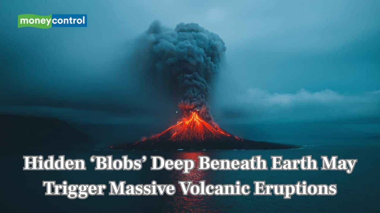 Hidden ‘blobs’ deep beneath Earth may trigger massive volcanic eruptions