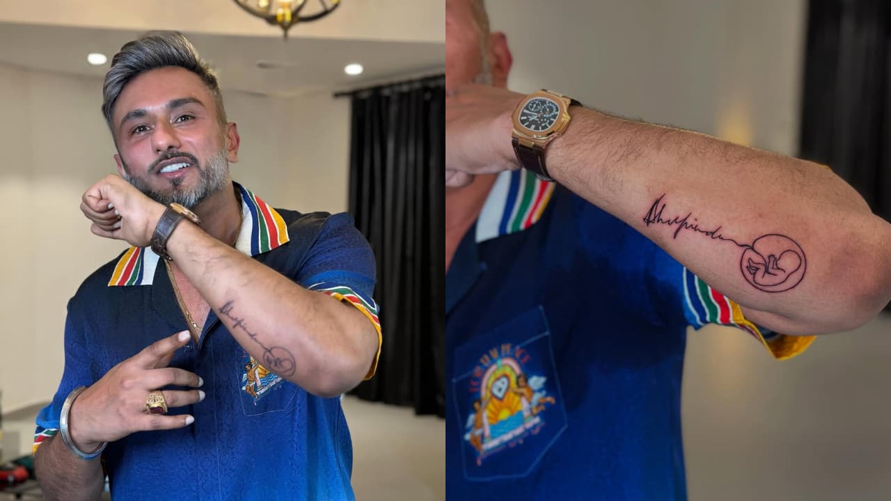 Yo Yo Honey Singh gets A R Rahman’s signature tattooed in emotional tribute