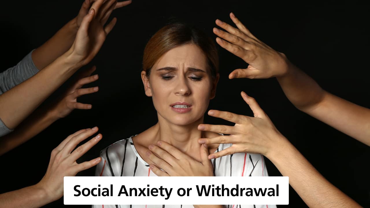 Social Anxiety or Withdrawal