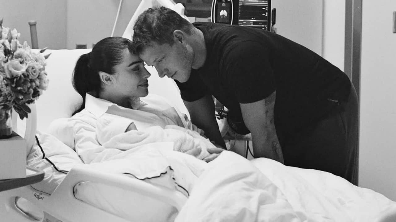 Olivia Culpo and Christian McCaffrey welcome their first child Colette Annalise McCaffrey