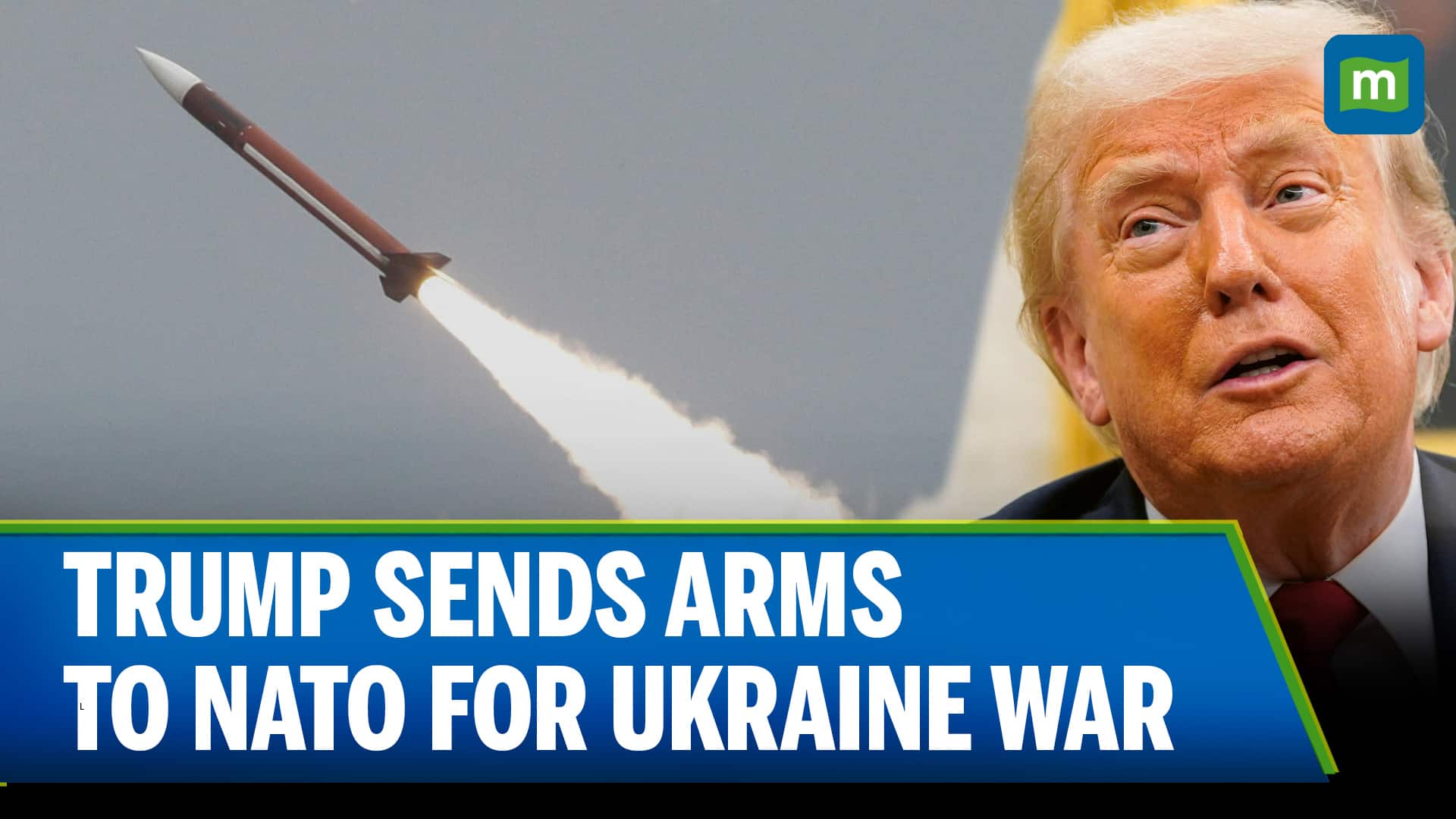 Trump says he will send weapons to NATO to support Ukraine | N18G