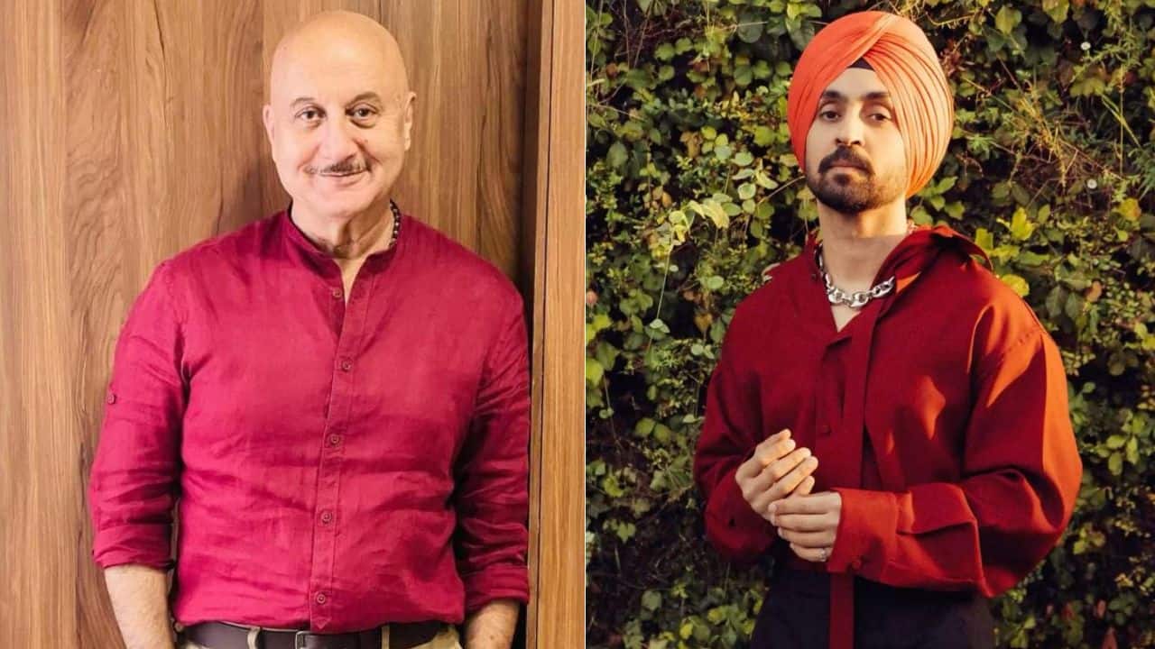 Anupam Kher reacts to Diljit Dosanjh's Sardaar Ji 3 controversy: "Couldn't see my sister’s sindoor get destroyed for art"