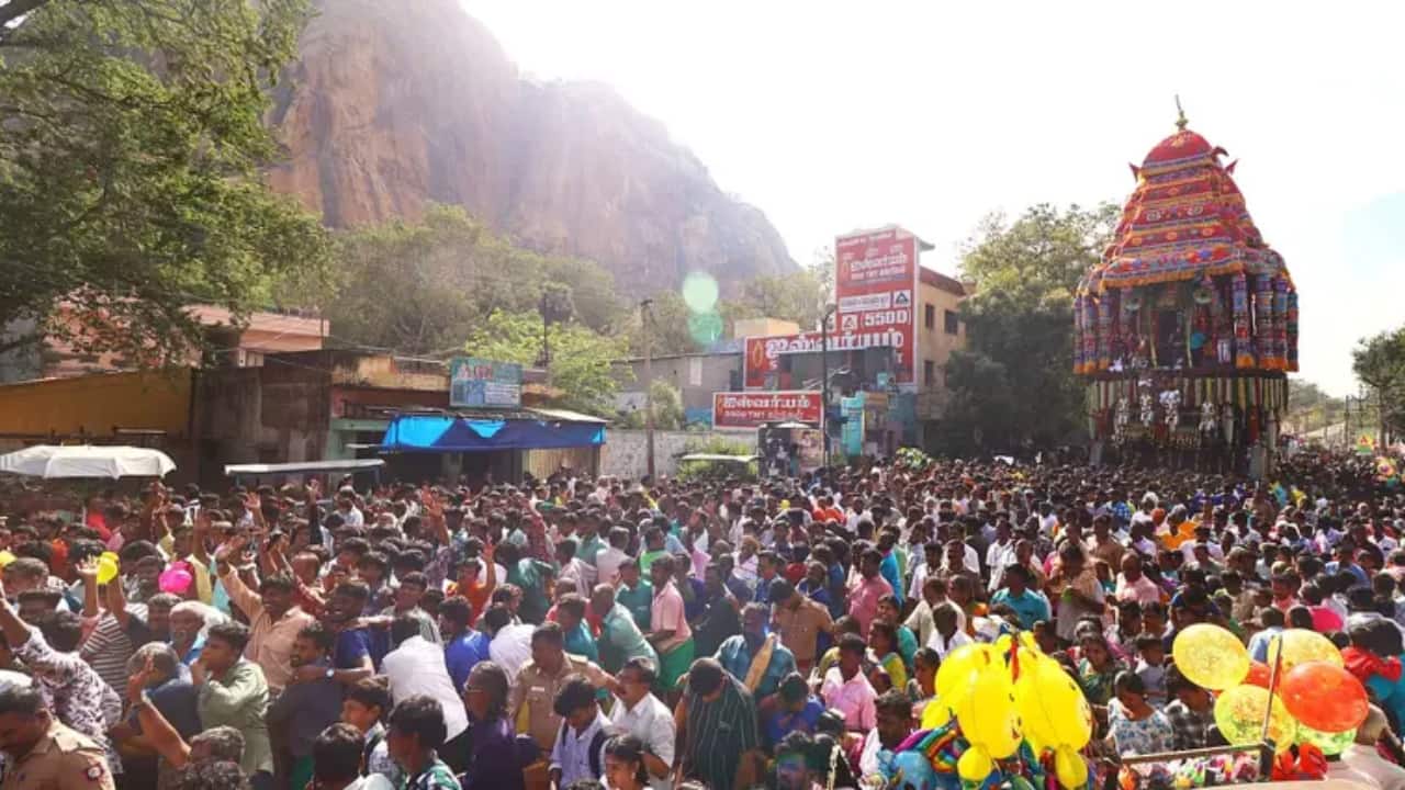 Grand Temple Consecration Ceremony at Thiruparankundram Draws Devotees in Large Numbers