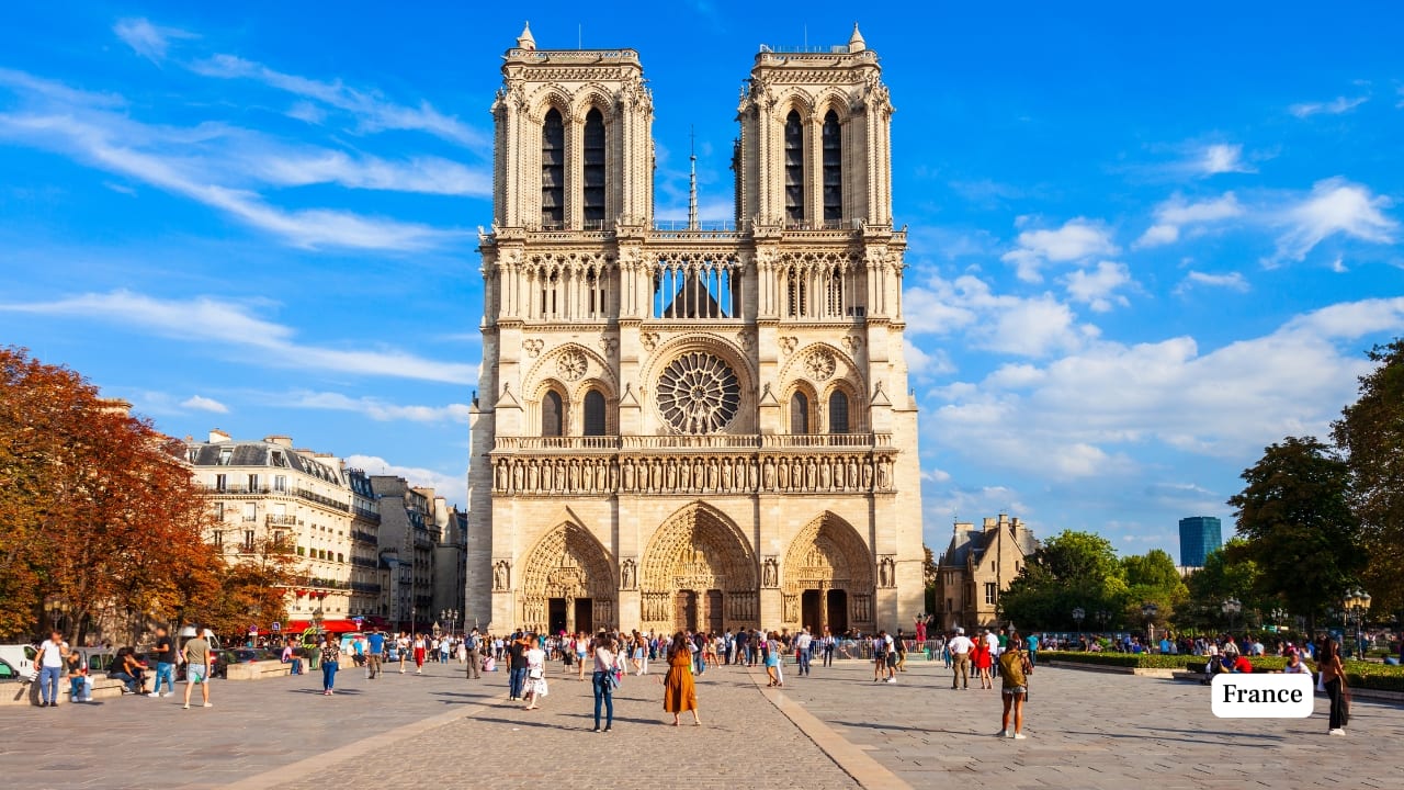 10. France France appeals to those who seek subtlety alongside spectacle. One day you might be climbing Montmartre’s steep steps, the next exploring a quiet vineyard in Bordeaux. Its pleasures are deliberate, cultivated, and often best enjoyed at a slower pace. Highlights: Parisian rooftops at sunset, lavender fields in Provence, alpine skiing, and Riviera boat days. (Image: Canva)