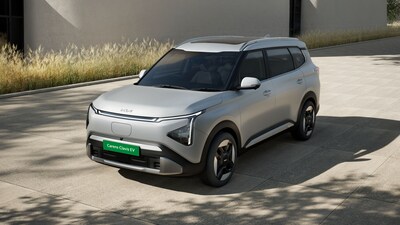 The Carens Clavis EV is Kia's first mass-market electric model in India.