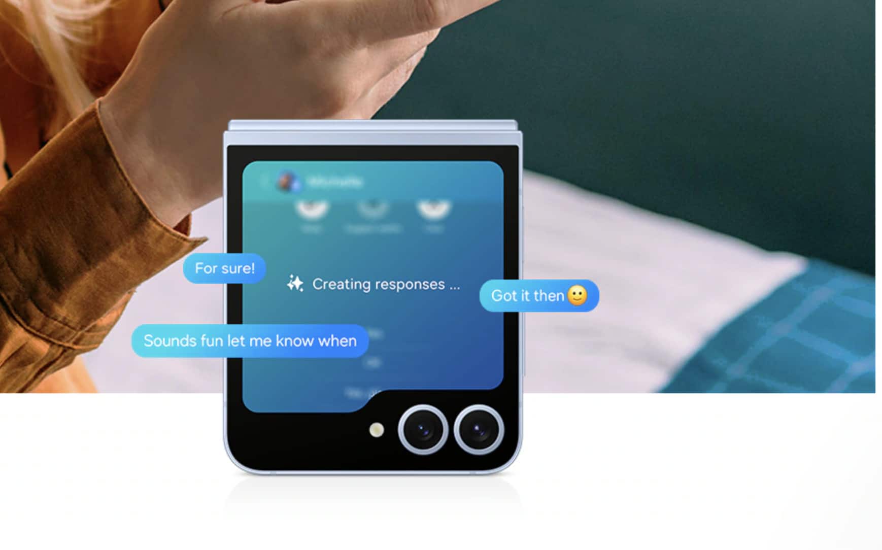 Generative AI text features