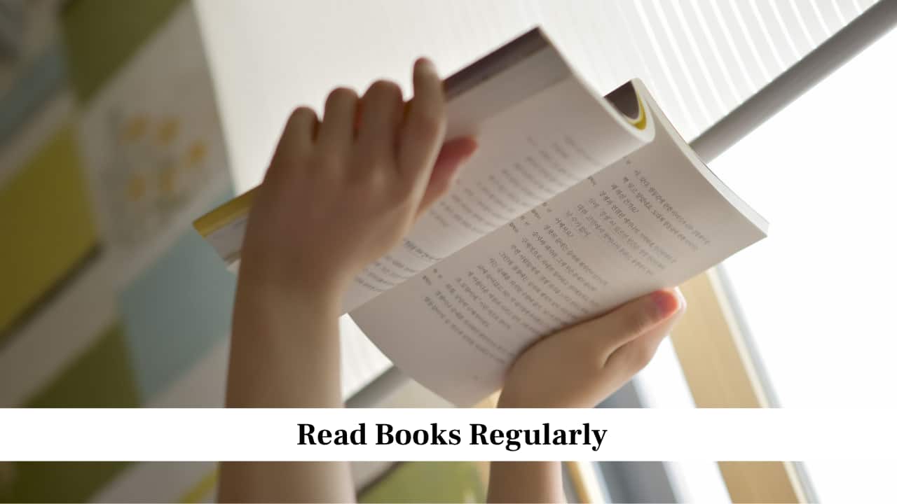 Read Books Regularly