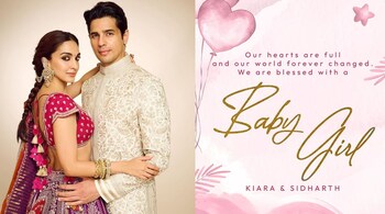 The couple shared an adorable post on Wednesday, with Soft pink watercolor textures with illustrations of balloons and leaves evoking a joyful and gentle mood.