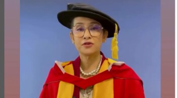 Manisha Koirala receives honorary doctorate from University of Bradford