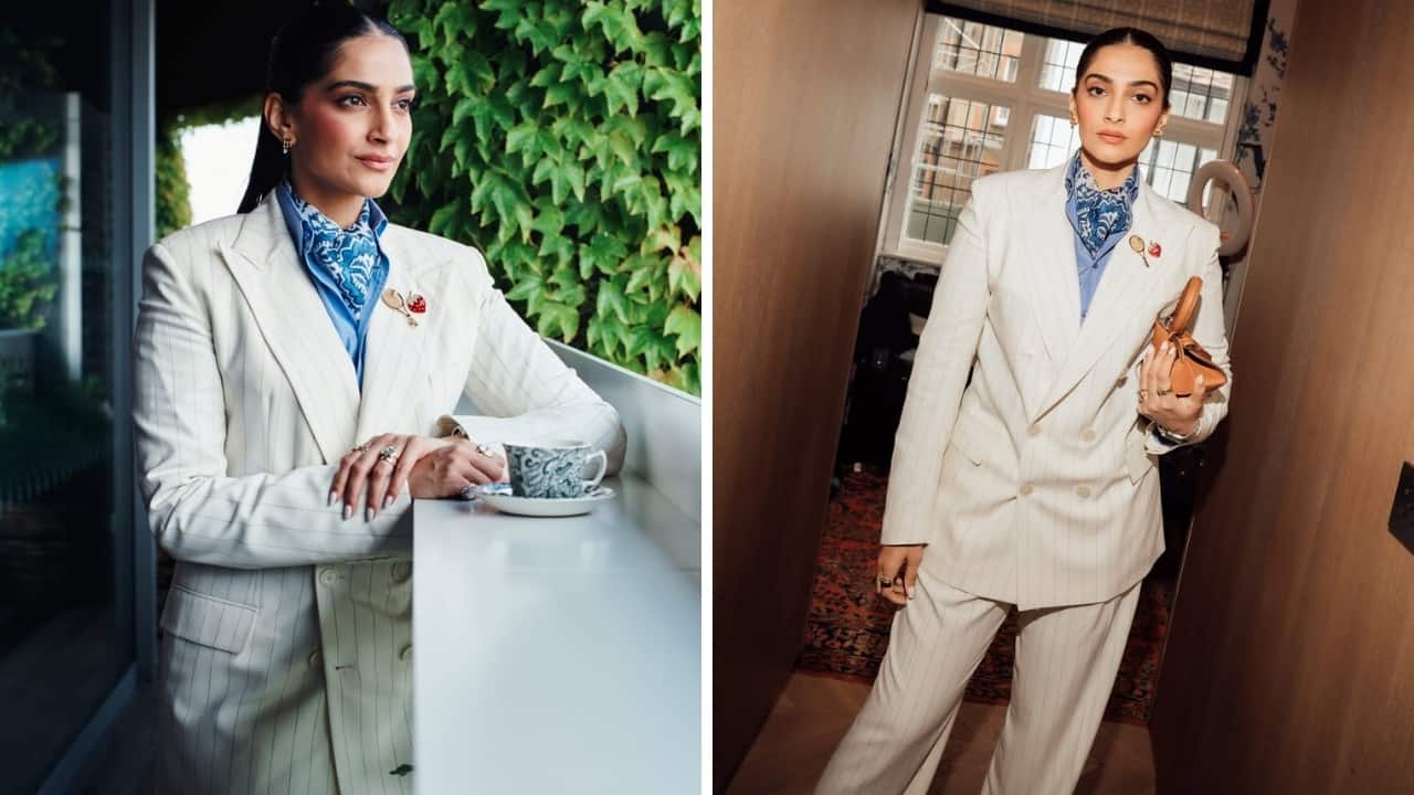 Sonam Kapoor wears husband Anand Ahuja’s expensive watch at Wimbledon, here is how much it costs