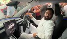 Eknath Shinde takes Tesla car for a spin in Mumbai | Watch