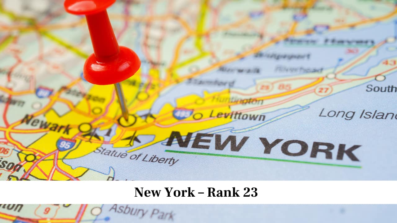 New York – Rank 23 New York – Rank 23