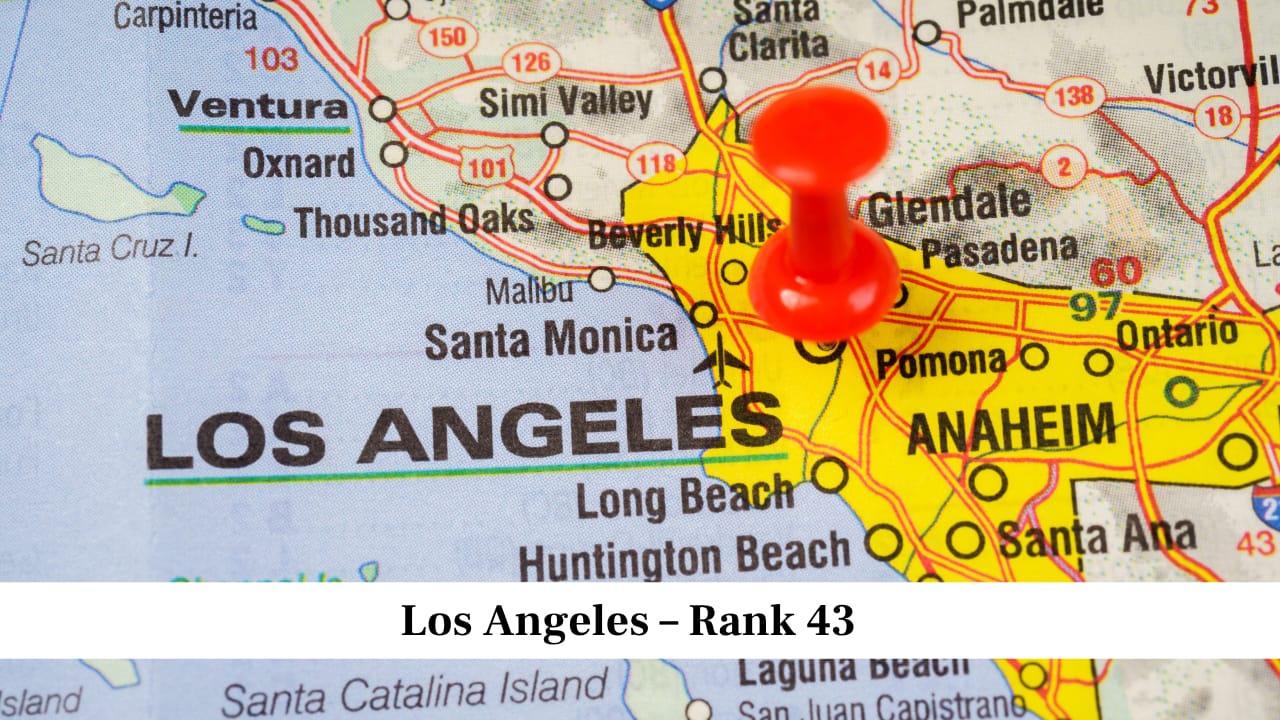 Los Angeles – Rank 43 Los Angeles – Rank 43