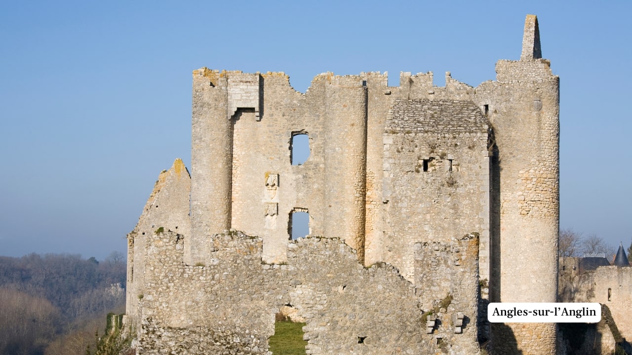 3. Angles-sur-l’Anglin, Vienne, Nouvelle-Aquitaine Perched beside a river with cliffside ruins overlooking, this poetic village enchants with summer hollyhocks and timeless tranquility. Its fortress stands as a sentinel over centuries of peaceful rural life. (Image: Canva) 3. Angles-sur-l’Anglin, Vienne, Nouvelle-Aquitaine Perched beside a river with cliffside ruins overlooking, this poetic village enchants with summer hollyhocks and timeless tranquility. Its fortress stands as a sentinel over centuries of peaceful rural life. (Image: Canva)