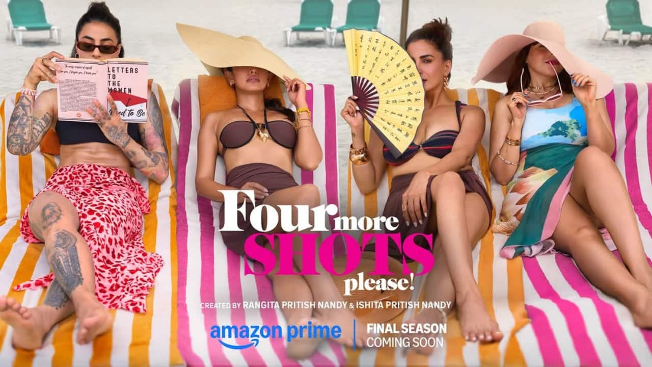 Four More Shots Please! Season 4 India’s first International Emmy-nominated Best-Comedy Series, Four More Shots Please! is all set to return in 2025 with Damini, Anjana, Umang, and Siddhi, played by Sayani Gupta, Kirti Kulhari, Bani J, and Maanvi Gagroo, navigating life, love, and learn to prioritise themselves. With the release date being under wraps, the series is one of the most anticipated comebacks in the OTT space.