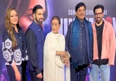 Shatrughan Sinha, wife Poonam Sinha, sons Kussh and Luv Sinha attend Sonakshi Sinha's Nikita Roy premiere