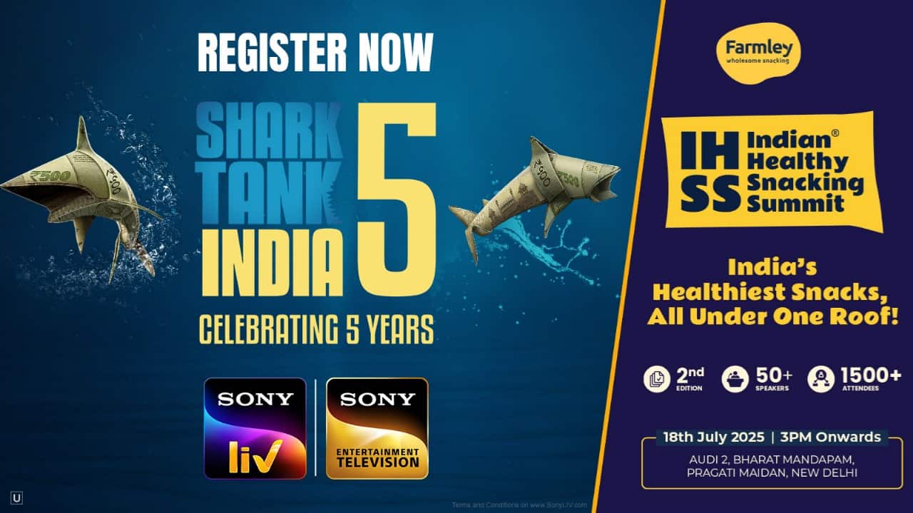 Shark Tank India Season 5 kicks off startup hunt at Farmley’s Indian healthy snacking Summit in Delhi