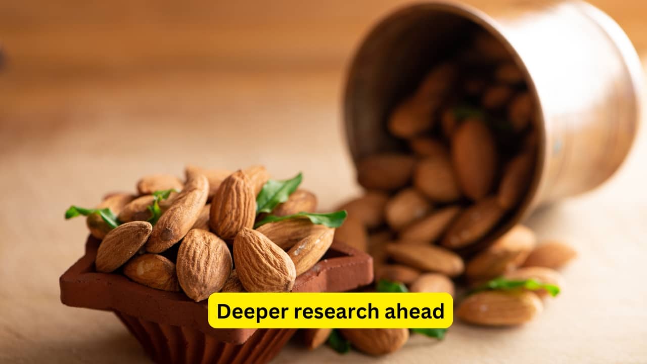 Health benefits of almonds (Image: Canva)