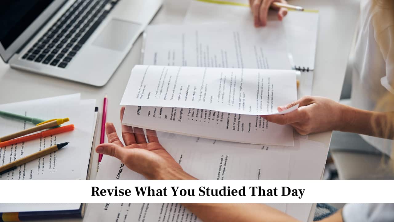 Revise What You Studied That Day