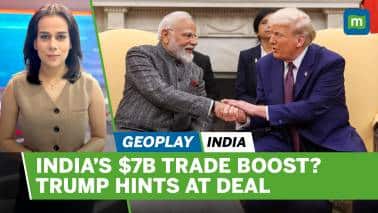 Trump Hints U.S.-India Trade Deal Nearly Final as Tariff Deadline Nears | N18G