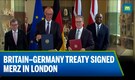 Britain & Germany Sign Historic Friendship Treaty to Boost Defence, Transport & EU Relations | N18G