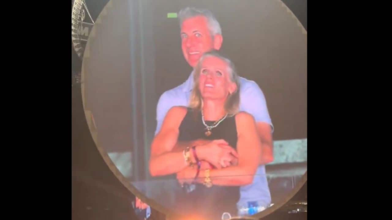 Kristin Cabot’s husband had his own date at Coldplay concert as she hugged boss on kiss-cam. Report Kristin Cabot’s husband had his own date at Coldplay concert as she hugged boss on kiss-cam. Report