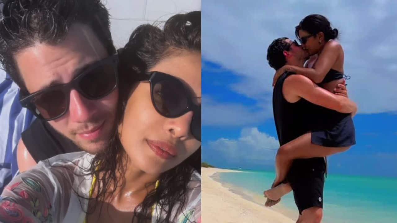 Priyanka Chopra celebrates 43rd birthday eve with Nick Jonas, daughter Malti on a beach, writes: "I feel so protected by the universe"
