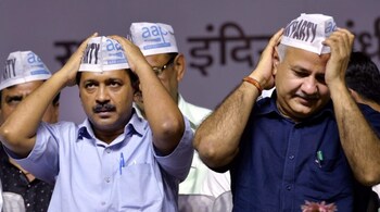 Former Delhi CM Arvind Kejriwal and Deputy CM Manish Sisodia. (File: PTI)