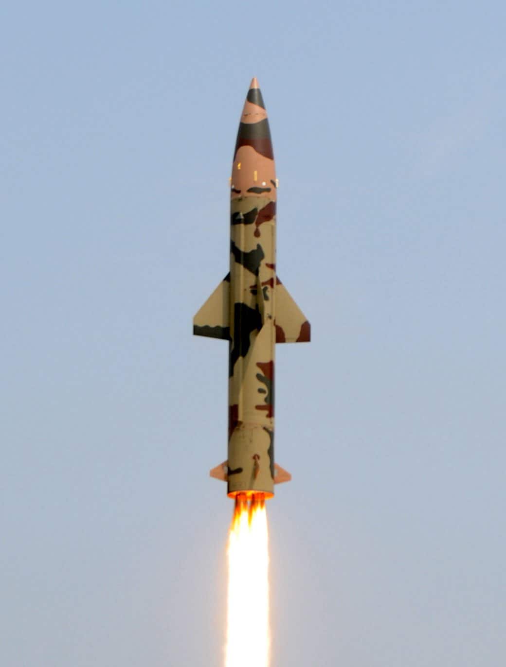 The test-firing of the missiles came over two months after the May 7-10 military conflict between India and Pakistan. The Prithvi-II missile has a range of around 350 kms and it is capable of carrying a payload of up to 500 kgs. It can carry both conventional as well as nuclear warheads The test-firing of the missiles came over two months after the May 7-10 military conflict between India and Pakistan. The Prithvi-II missile has a range of around 350 kms and it is capable of carrying a payload of up to 500 kgs. It can carry both conventional as well as nuclear warheads