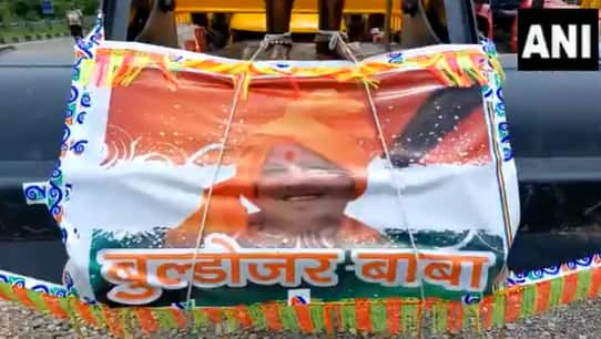 Inspired by UP CM, devotees carry ‘Bulldozer Baba’ Kanwar Yatra – Watch