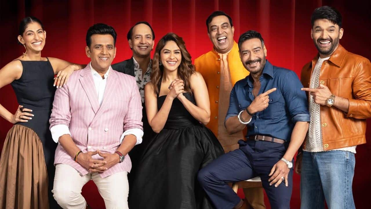 The Great Indian Kapil Show promo: Son of Sardaar 2's Ajay Devgn tells Kapil Sharma:  ‘When I come here, you’re the one cashing in’