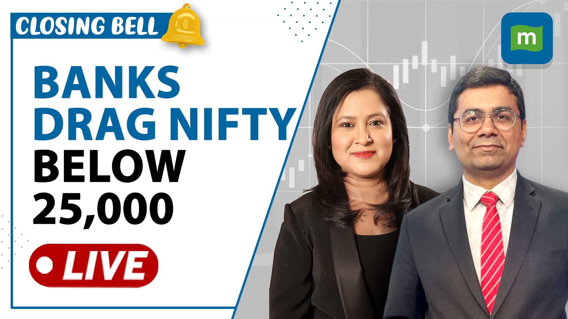 Nifty Plunges Below 25,000; Down For Third Straight Week | Axis Bank Top Drag | Closing Bell Live