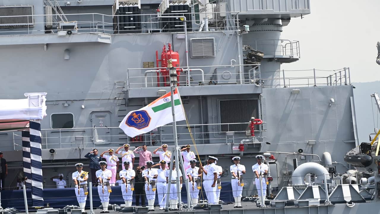 The commissioning of the 118m ship, with a displacement of more than 10,000 tons, upholds the Indian Navy’s resolve towards continuously strengthening its maritime capabilities in the Underwater Domain.