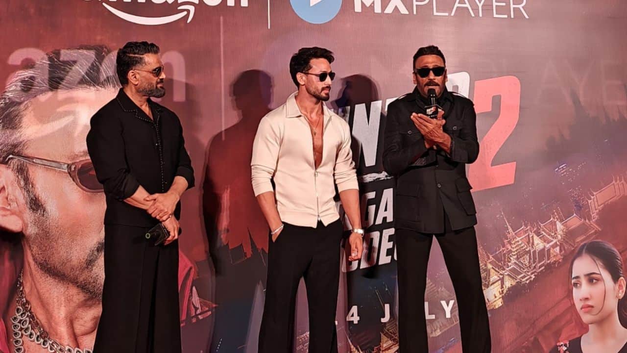 Suniel Shetty and Jackie Shroff set the stage ablaze at Hunter 2 trailer launch