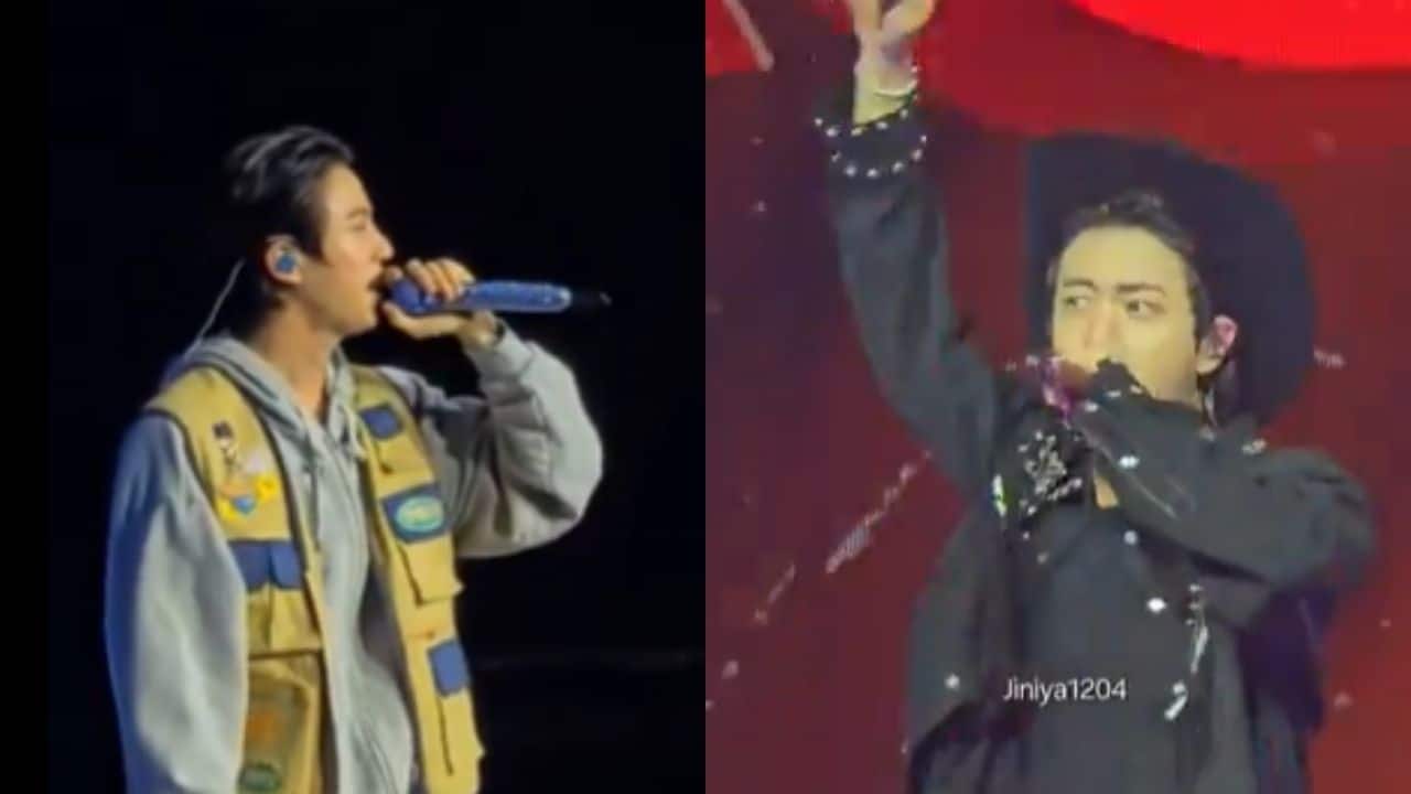 Jin’s 'forehead' trends on social media; BTS star melts hearts in Anaheim with solo tour - watch video