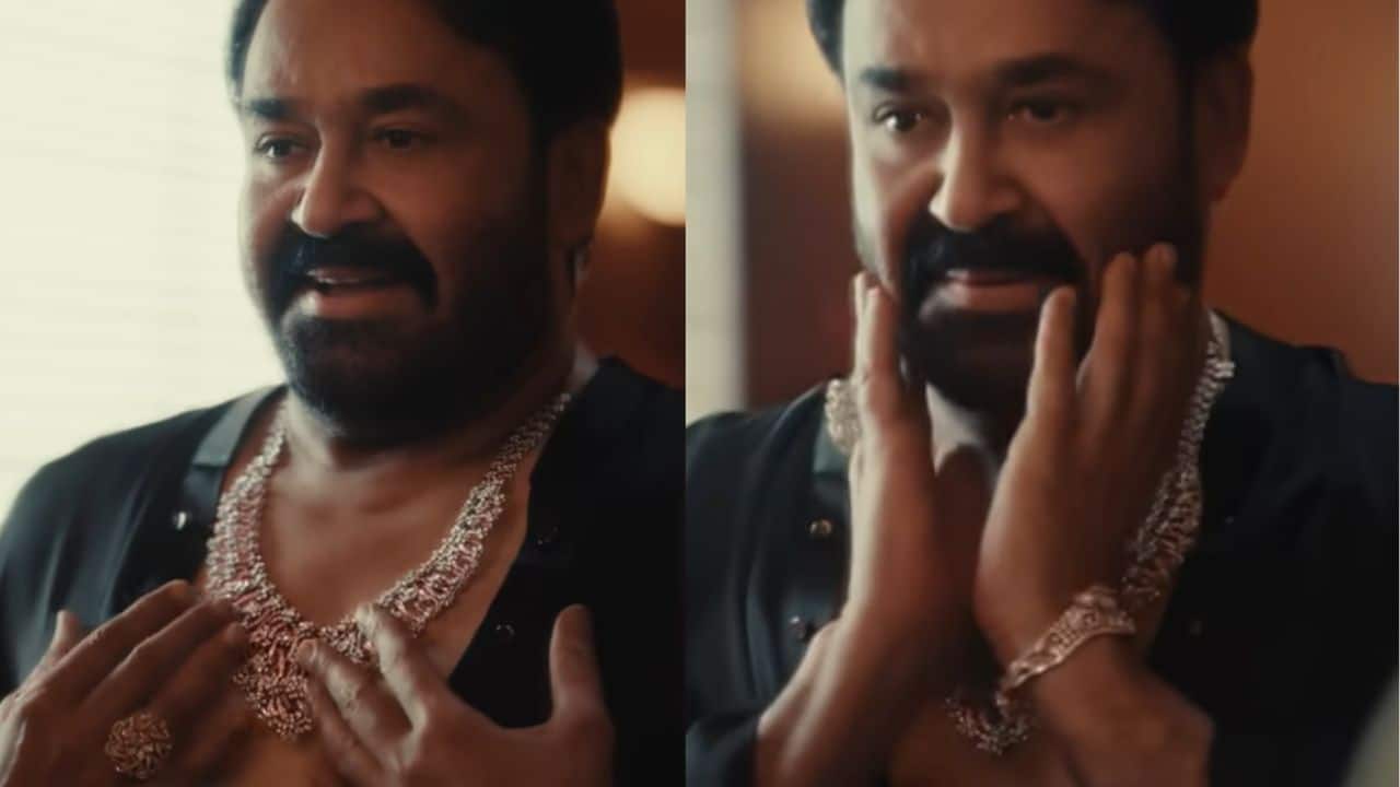Watch: Mohanlal dances wearing diamond jewelry; breaks all stereotypes in an ad, and netizens call him 'brilliant'