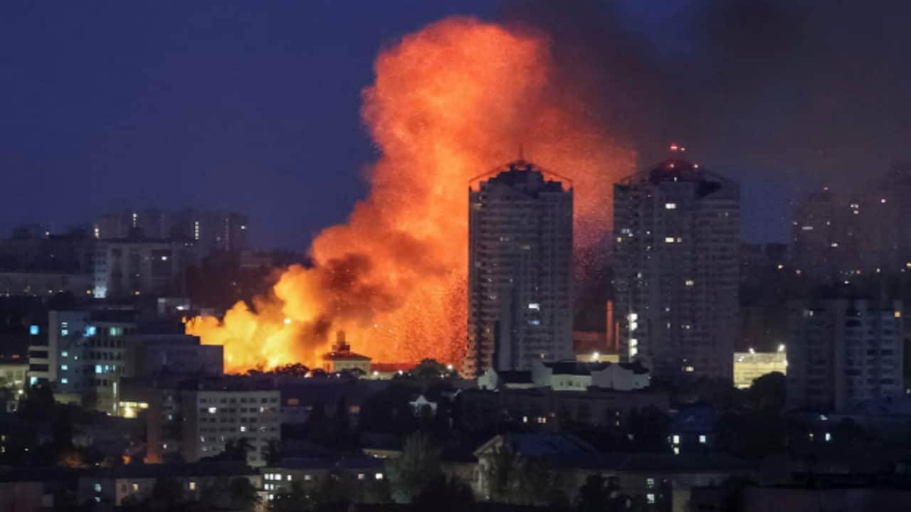 Russia launches biggest-ever aerial attack on eastern Ukrainian city of Pavlohrad