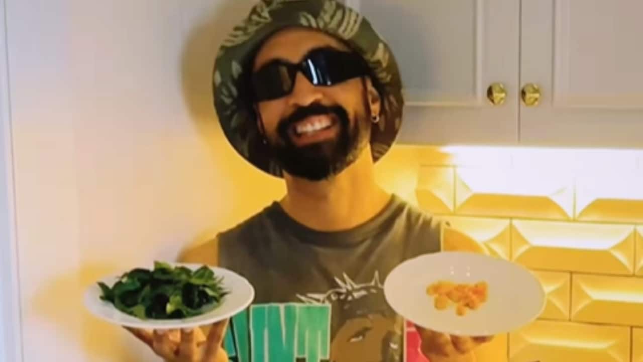 Diljit Dosanjh shares video of his nutritious meal with hilarious Hinglish commentary, watch