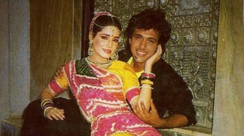 Govinda and Neelam Kothari throwback