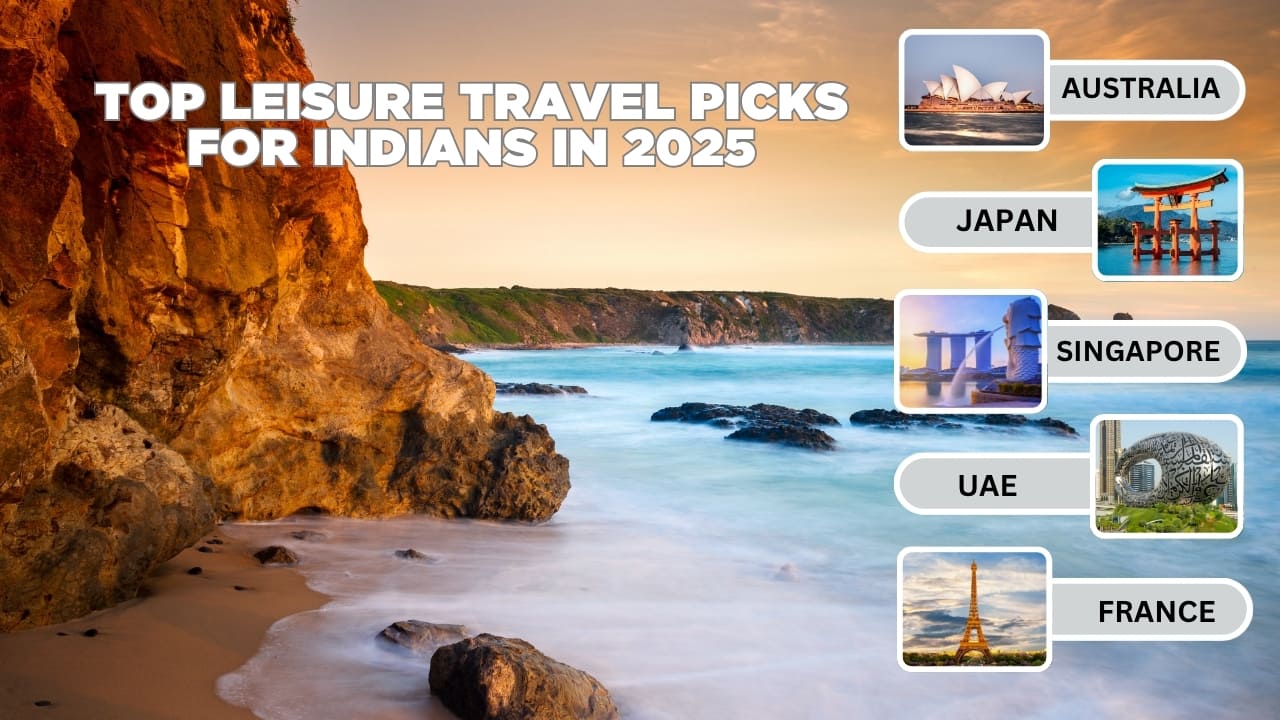 Top Leisure Travel Destinations for Indian Travellers in 2025
