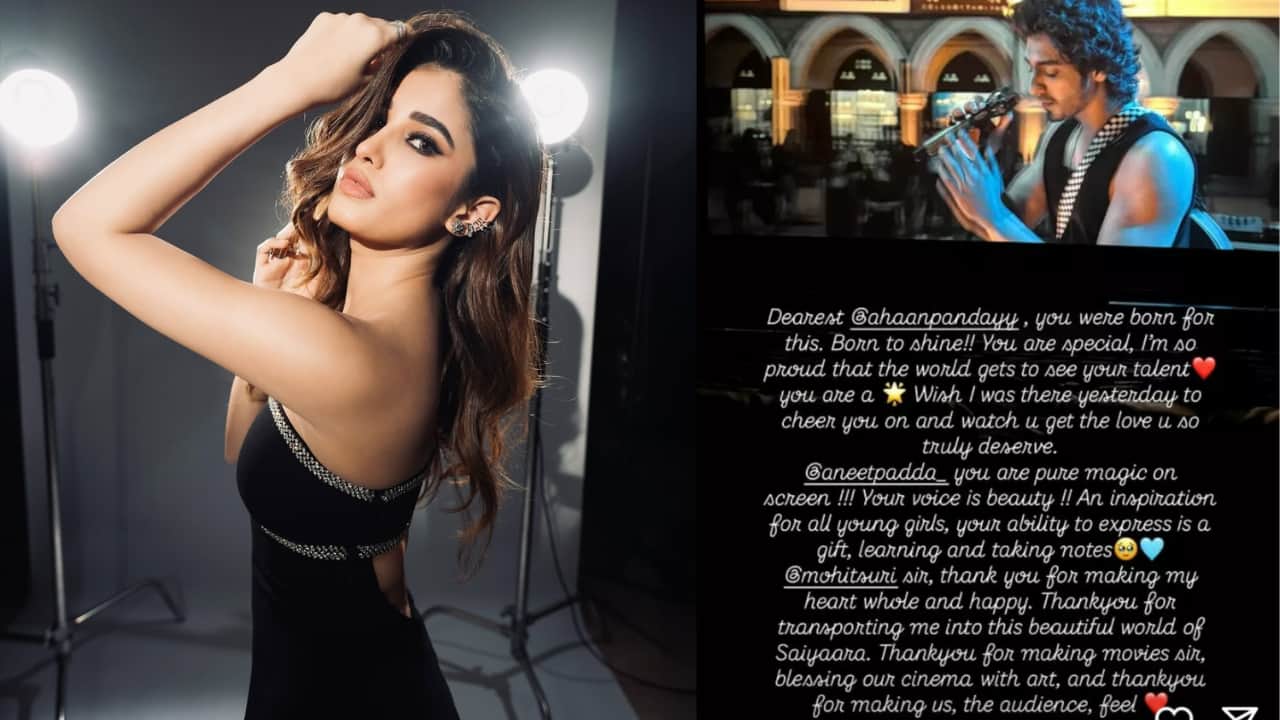 Rasha Thadani Rasha Thadani has also complimented the film and claimed that Ahaan Panday was born for the role. She expressed pride in the actor that the world gets to see his talent. She also showered praise on Aneet, calling her a ‘pure magic on screen’ and an ‘inspiration for all young girls’.
