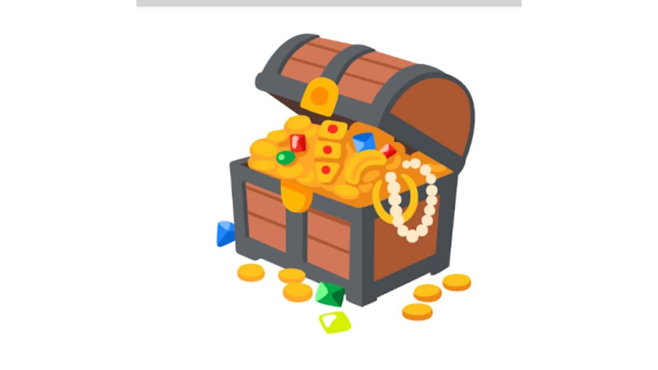 Treasure Chest A classic pirate-worthy emoji finally arrives. Ideal for chats about secrets, wins, or just plain sarcasm. Treasure Chest A classic pirate-worthy emoji finally arrives. Ideal for chats about secrets, wins, or just plain sarcasm.