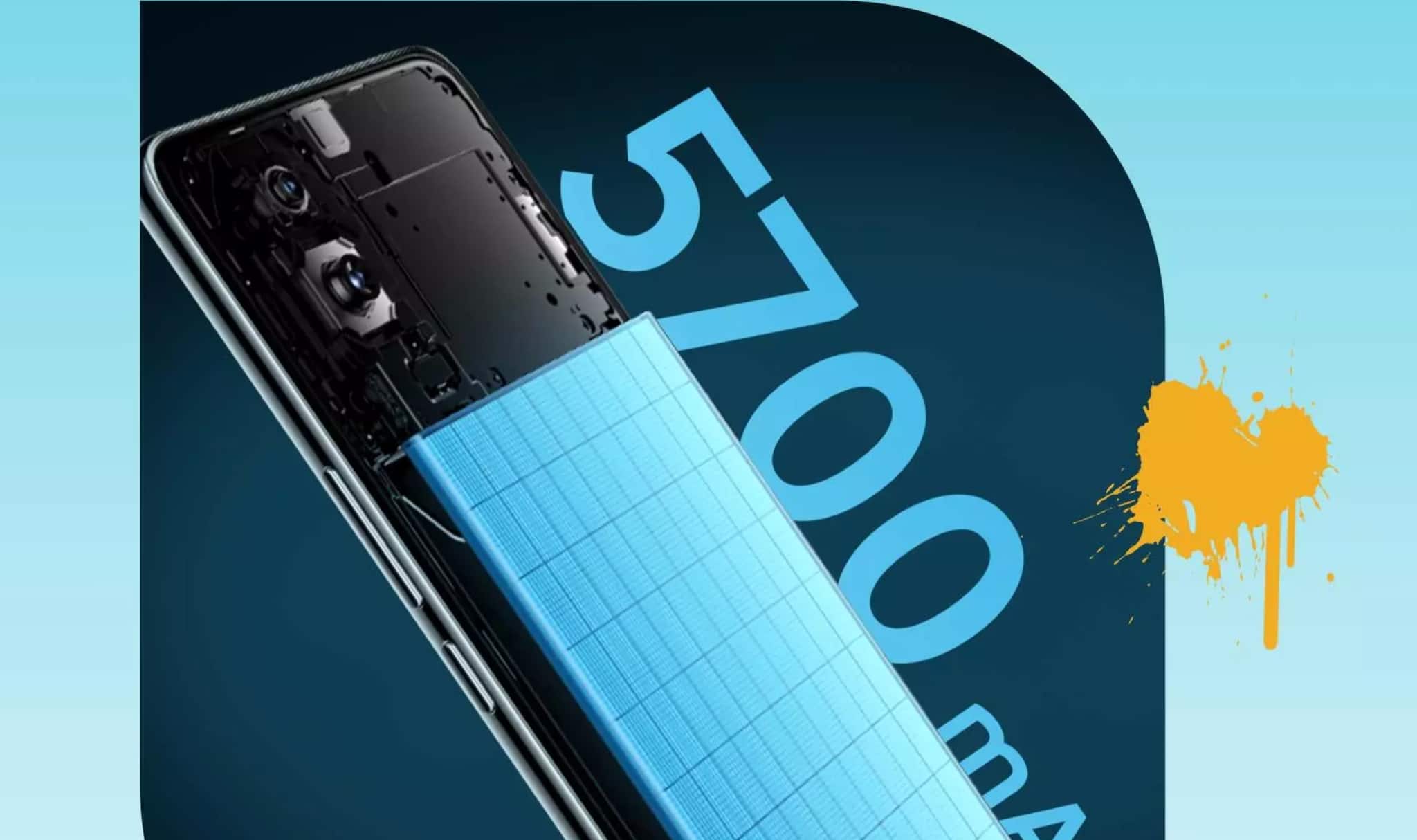 Large battery with smart charging Large battery with smart charging