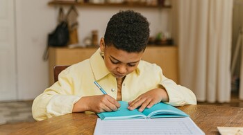 Best study table for kids: For better focus, create a designated space in any well-lit room of your house that’s not too isolated but sufficiently quiet and connected (Image: Pexels)